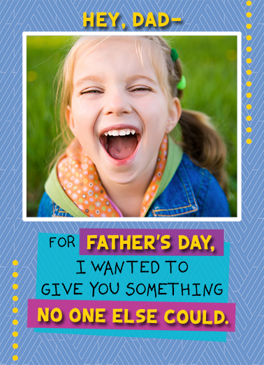 Face Fridge Dad FD 5x7 greeting Ecard Cover