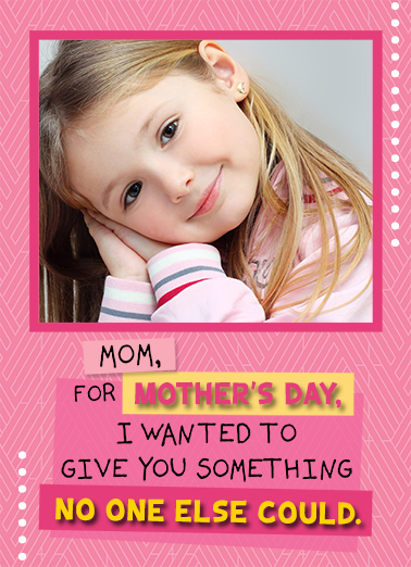 Face on Fridge md Mother's Day Card Cover