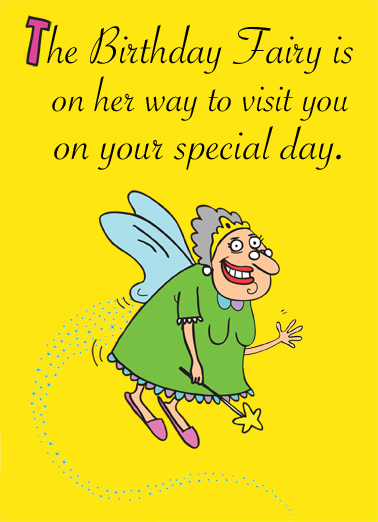 Fairy Special Day  Ecard Cover