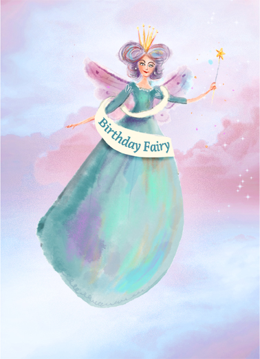 Fairy is Back Funny Card Cover