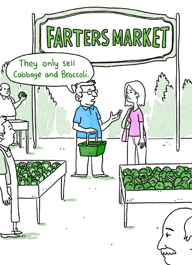Farters Market  Card Cover