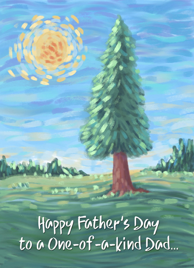 Father Tree Heartfelt Card Cover