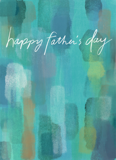 Fathers Day Colors  Ecard Cover