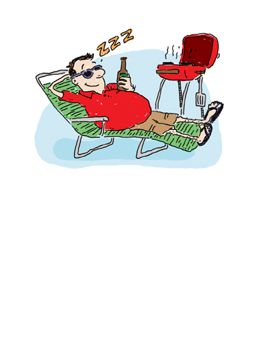 Fatherzzz Day Grilling Ecard Cover
