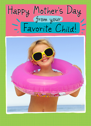 Favorite Child MD Mother's Day Ecard Cover