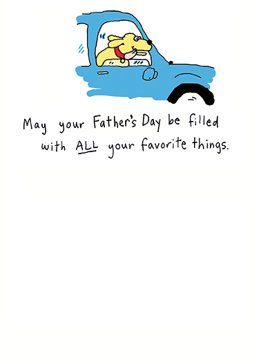 Favorite Things fd  Ecard Inside