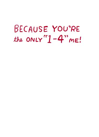 Feb 14 Valentine's Day Ecard Inside