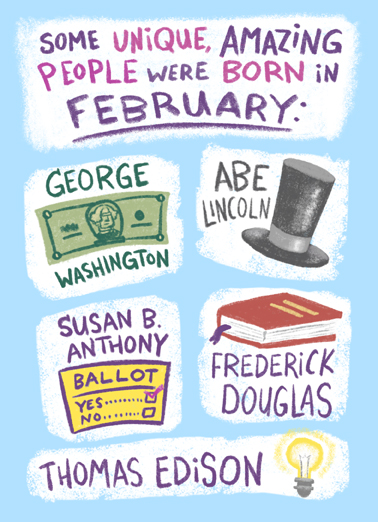February People  Ecard Cover