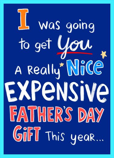 Filled Up FD Father's Day Ecard Cover
