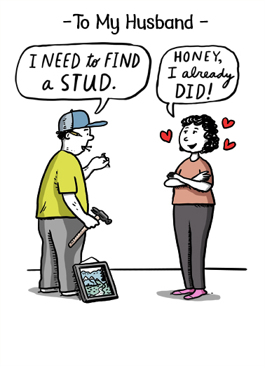 Find A Stud Father's Day Ecard Cover