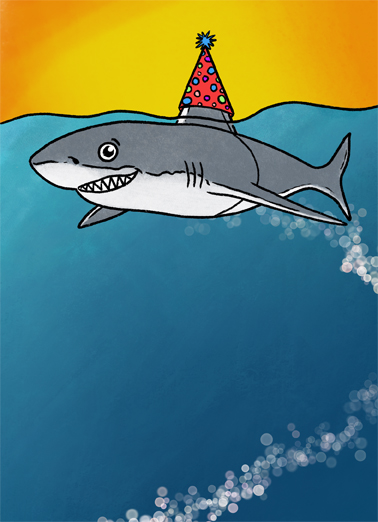 Fintastic Bday Travis Card Cover