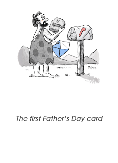 First Card FD Father's Day Ecard Cover