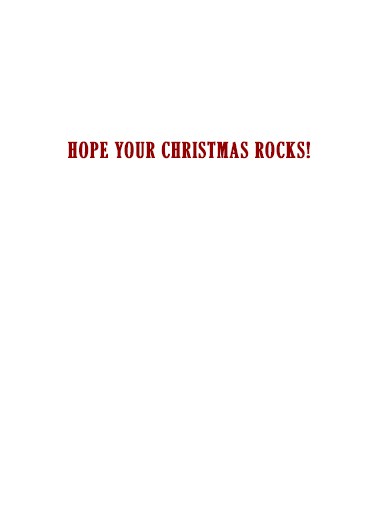 First Christmas Card Humorous Ecard Inside