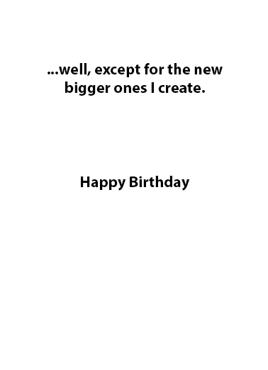 Fix Your Problems 5x7 greeting Card Inside