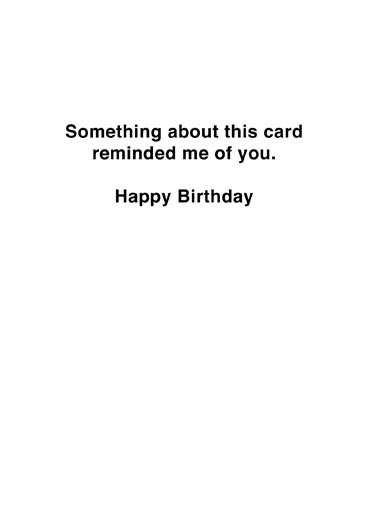 For Sale Car Birthday Card Inside