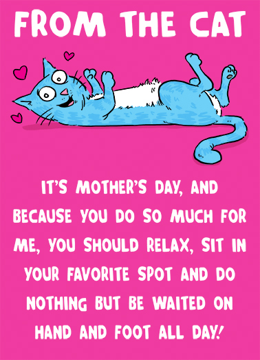 From the Cat md Mother's Day Ecard Cover