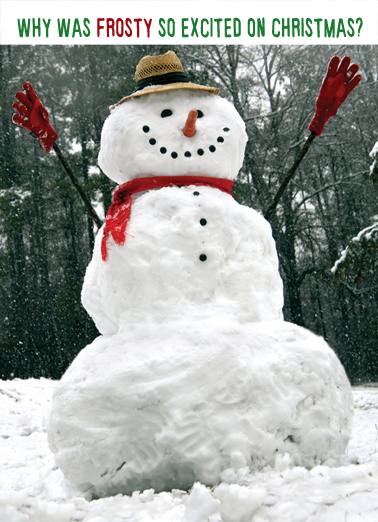 Frosty  Ecard Cover