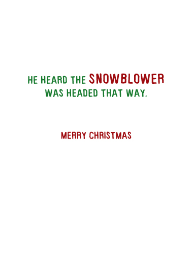 Frosty  Ecard Inside