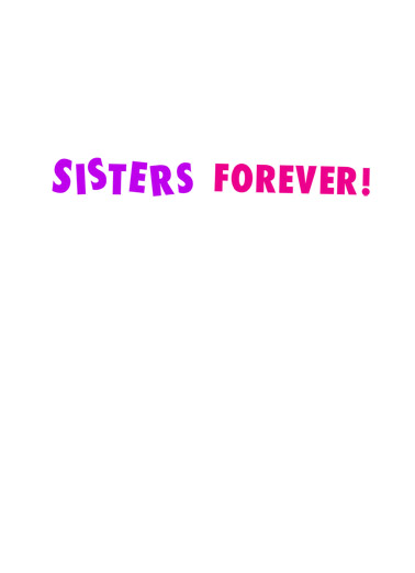 GRRL Power Sister  Card Inside