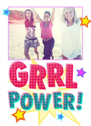 GRRL Power  Ecard Cover