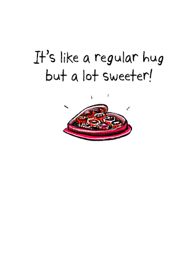 Gal Day Hug Galentine's Day Ecard Inside