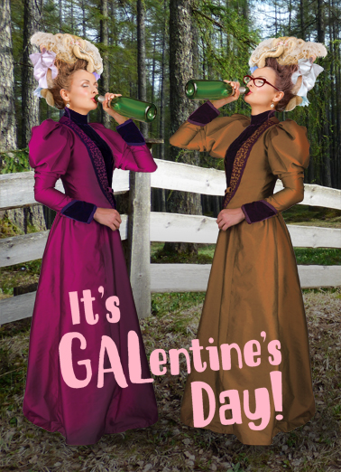 Gal Day Galentine's Day Ecard Cover