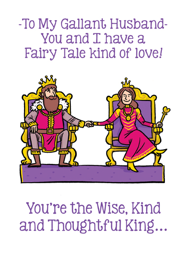 Gallant Husband For Husband Ecard Cover