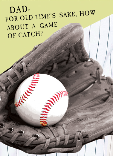 Game of Catch  Ecard Cover