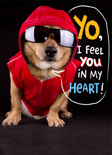 Gangsta VAL Valentine's Day Ecard Cover