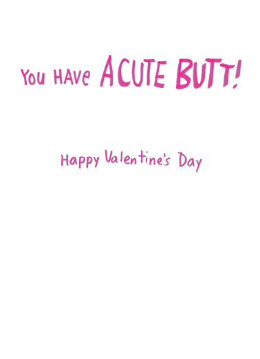 Geometrically Speaking Valentine's Day Card Inside