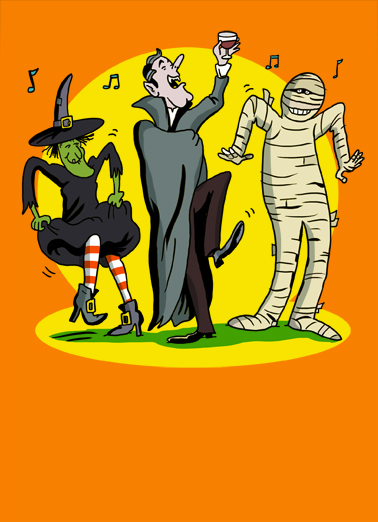 Ghoul Times Halloween Card Cover