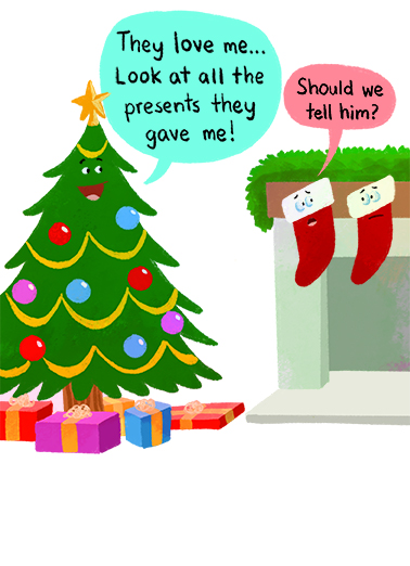 Gifts of the Season Humorous Ecard Cover