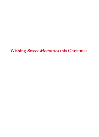 GingerBread House  Card Inside