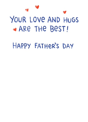 Given Me Father's Day Card Inside
