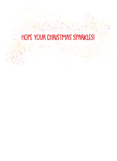 Glitzen Christmas Card Inside