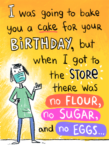 Going to Bake Humorous Ecard Cover