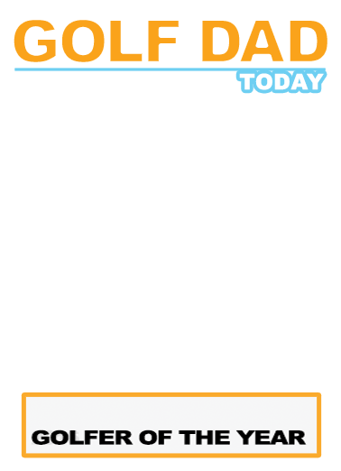 Golf Dad Today FD  Card Cover