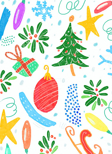 Good Christmas Things  Card Cover
