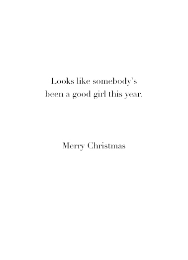 Good Girl  Ecard Inside