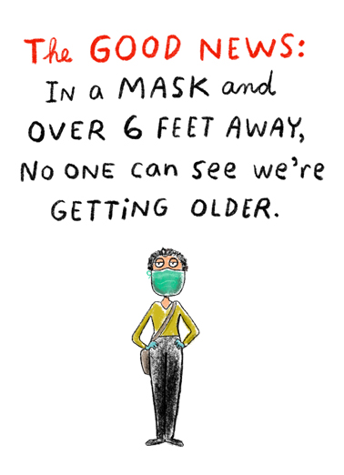 Good News Mask Quarantine Card Cover