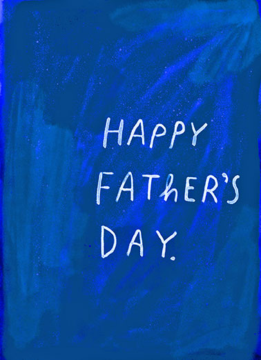 Good Talk Dad From Son Ecard Cover