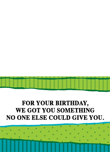 Got You Something Birthday Ecard Cover