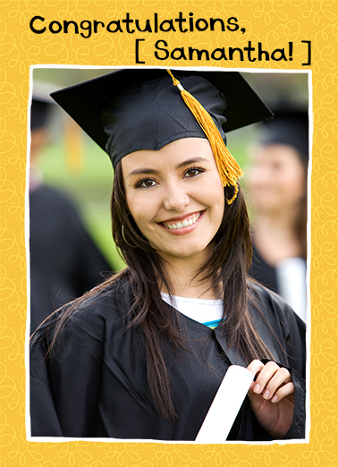 Grad Portrait  Ecard Cover