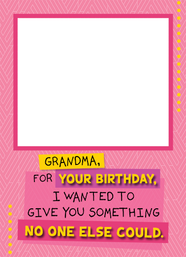 Grandma Birthday Simply Cute Card Cover