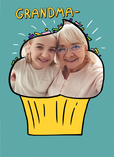 Grandma Cupcake MD  Card Cover