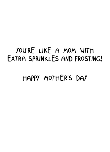 Grandma Cupcake MD  Card Inside