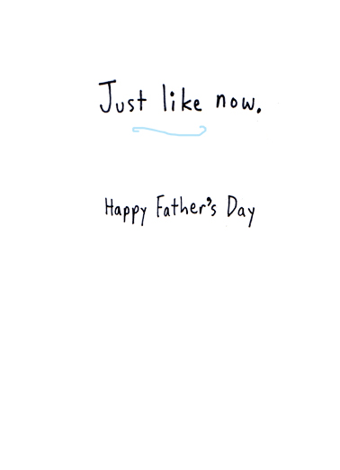 Grandpa Times Father's Day Card Inside