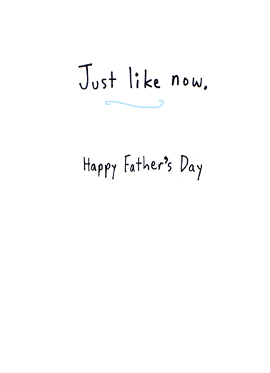 Grandpa Times Father's Day Ecard Inside