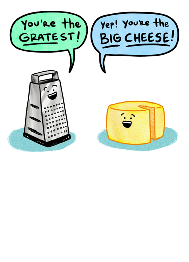 Grate Cheese FD Father's Day Card Cover