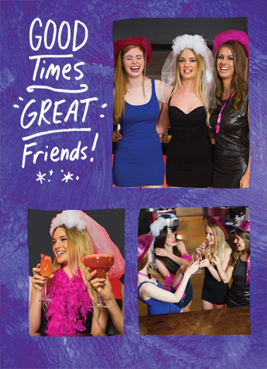 Great Friends Add Your Photo Ecard Cover